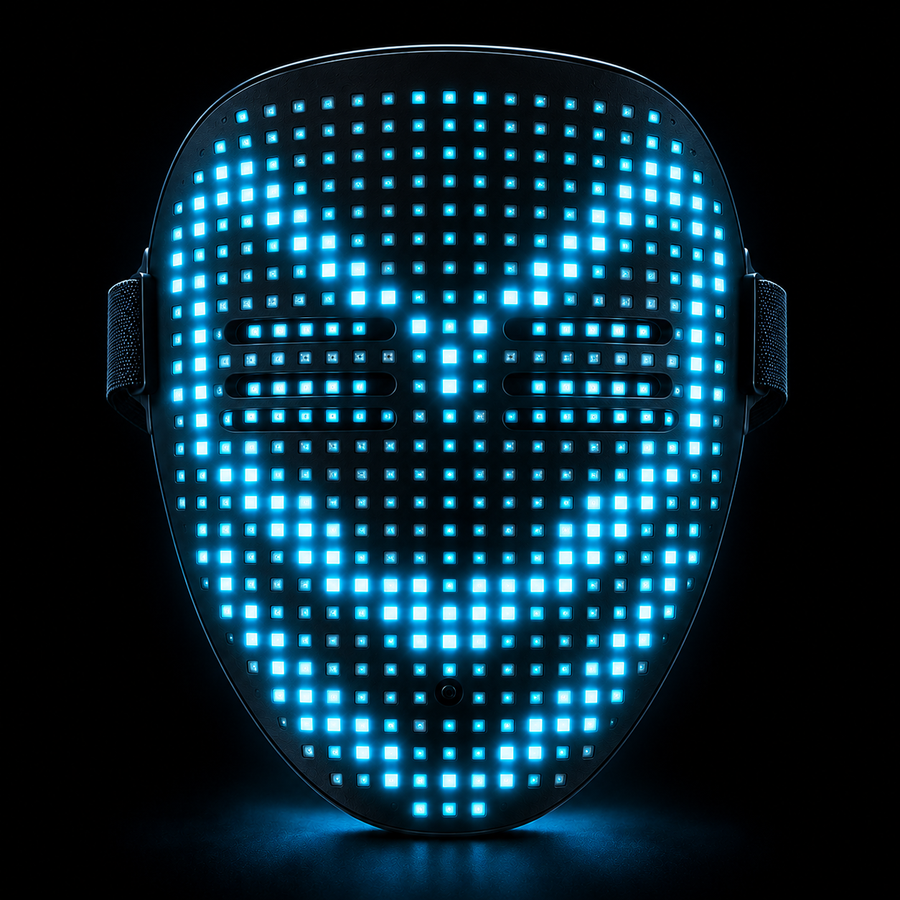 GLITCHMASK — Masque LED à détection de gestes